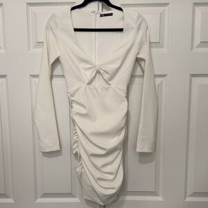 Zara | Dresses | Zara White Pleated Dress | Poshmark Zara | Dresses | Zara White Pleated Dress | Poshmark